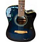 Used Ibanez V70CETBS2Y01 Blue Acoustic Electric Guitar