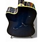 Used Ibanez V70CETBS2Y01 Blue Acoustic Electric Guitar