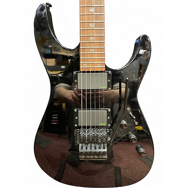 Used ESP LTD KH602 Kirk Hammett Signature Black Solid Body Electric Guitar