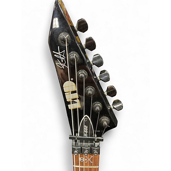 Used ESP LTD KH602 Kirk Hammett Signature Black Solid Body Electric Guitar