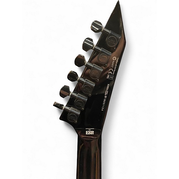 Used ESP LTD KH602 Kirk Hammett Signature Black Solid Body Electric Guitar