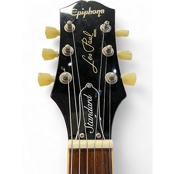 Used Epiphone LES PAUL STANDARD SUNBURST Solid Body Electric Guitar