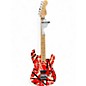 Used EVH EVH stripe series red, black and white stripe Solid Body Electric Guitar thumbnail