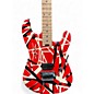 Used EVH EVH stripe series red, black and white stripe Solid Body Electric Guitar