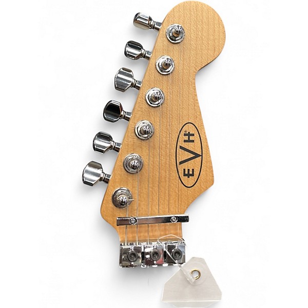 Used EVH EVH stripe series red, black and white stripe Solid Body Electric Guitar