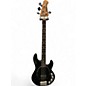 Used Sterling by Music Man Stingray Black Electric Bass Guitar thumbnail