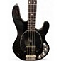 Used Sterling by Music Man Stingray Black Electric Bass Guitar