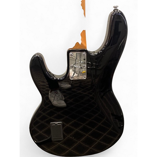 Used Sterling by Music Man Stingray Black Electric Bass Guitar