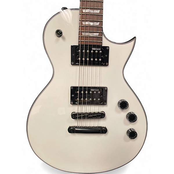 Used ESP LTD EC256 White Solid Body Electric Guitar