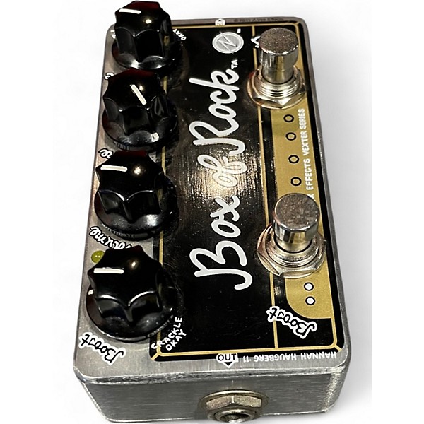 Used ZVEX Box Of Rock Distortion Boost Effect Pedal