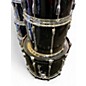 Used Yamaha 7 Piece Rock Tour Custom Black Drum Kit