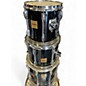 Used Yamaha 7 Piece Rock Tour Custom Black Drum Kit