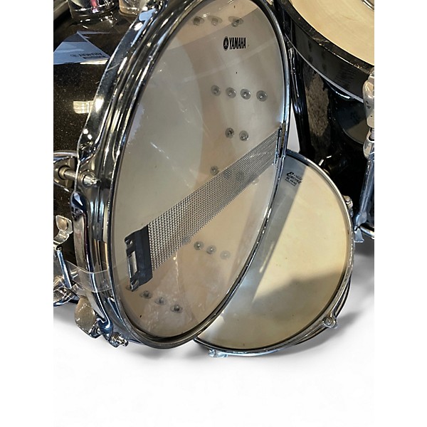 Used Yamaha 7 Piece Rock Tour Custom Black Drum Kit