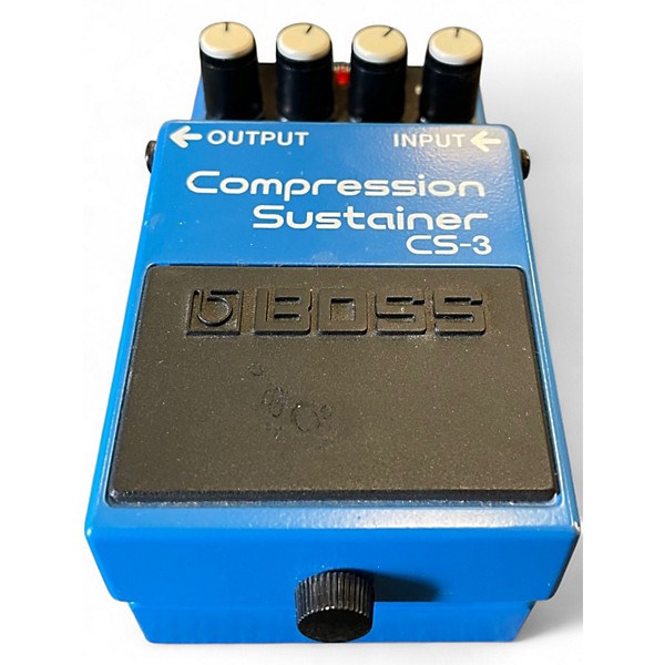 Used BOSS CS3 Compressor Sustainer Effect Pedal