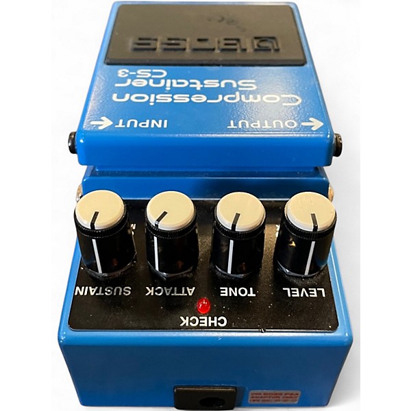 Used BOSS CS3 Compressor Sustainer Effect Pedal