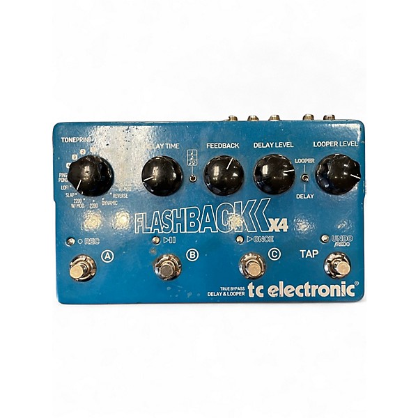 Used TC Electronic Flashback X4 Delay And Looper Effect Pedal