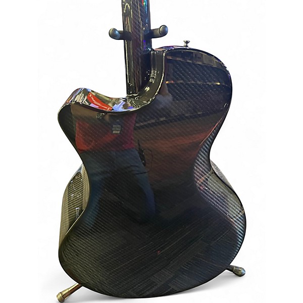 Used Emerald X30 CARBON FIBER BLACK Acoustic Electric Guitar