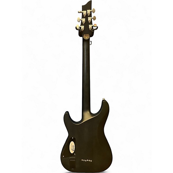 Used Schecter Guitar Research C1 Platinum Trans Gray Solid Body Electric Guitar