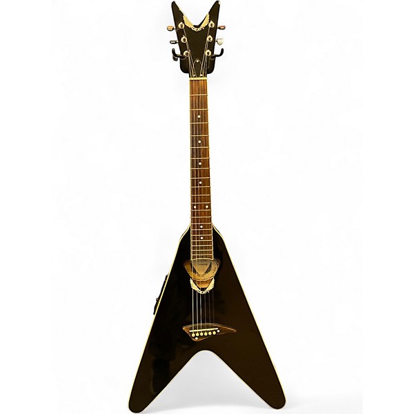 Used Dean VCO CBK Black Acoustic Electric Guitar