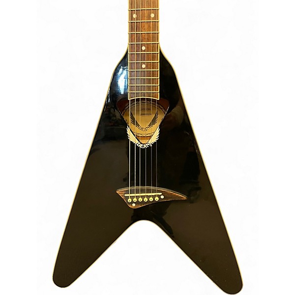 Used Dean VCO CBK Black Acoustic Electric Guitar