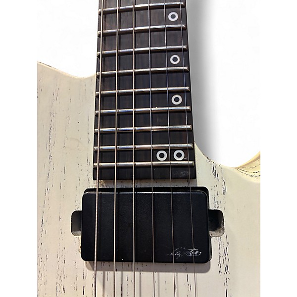 Used Legator Opus Performance 6 ash white Solid Body Electric Guitar