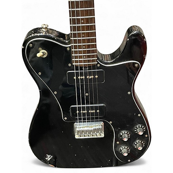 Used Friedman VINTAGE T Black Solid Body Electric Guitar