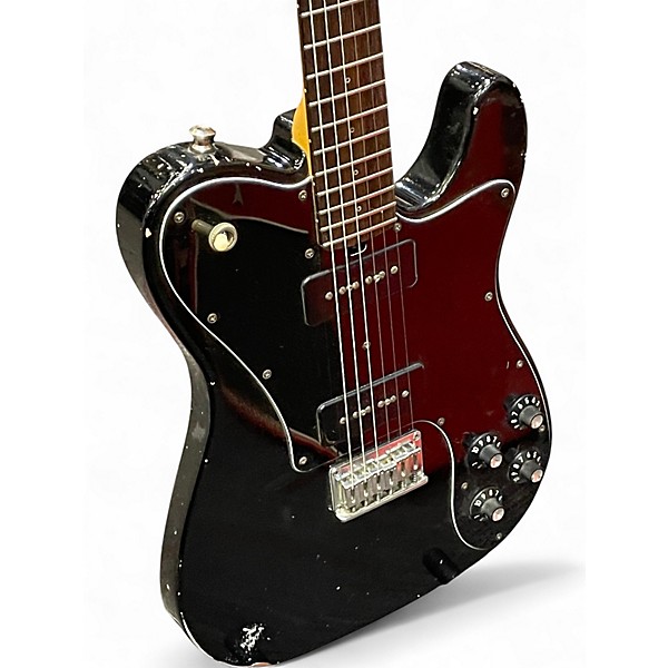 Used Friedman VINTAGE T Black Solid Body Electric Guitar