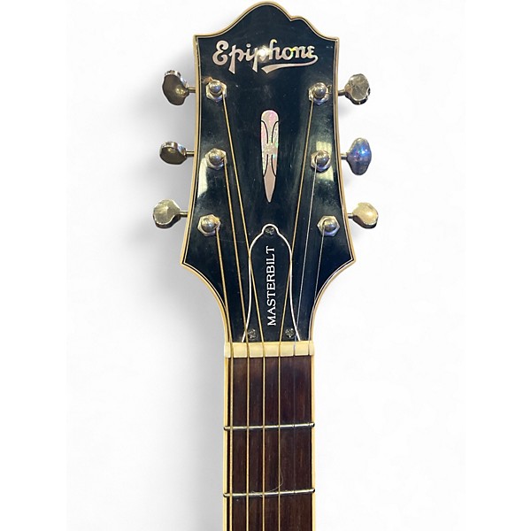 Used Epiphone DR500MCE Masterbuilt 2 Color Sunburst Acoustic Electric Guitar