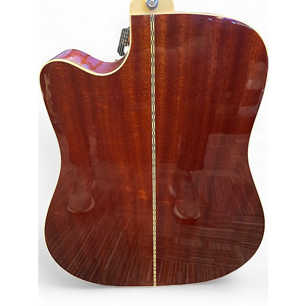 Used Epiphone DR500MCE Masterbuilt 2 Color Sunburst Acoustic Electric Guitar