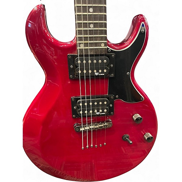 Used Schecter Guitar Research S-1SGR Red Solid Body Electric Guitar