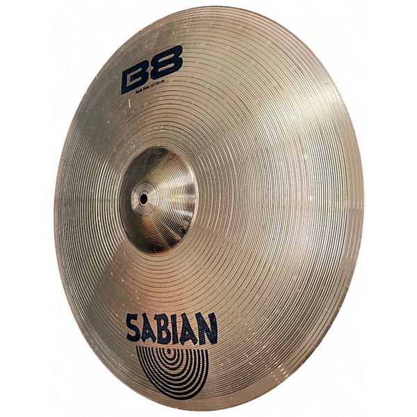 Used SABIAN 20in B8 Rock Ride Cymbal