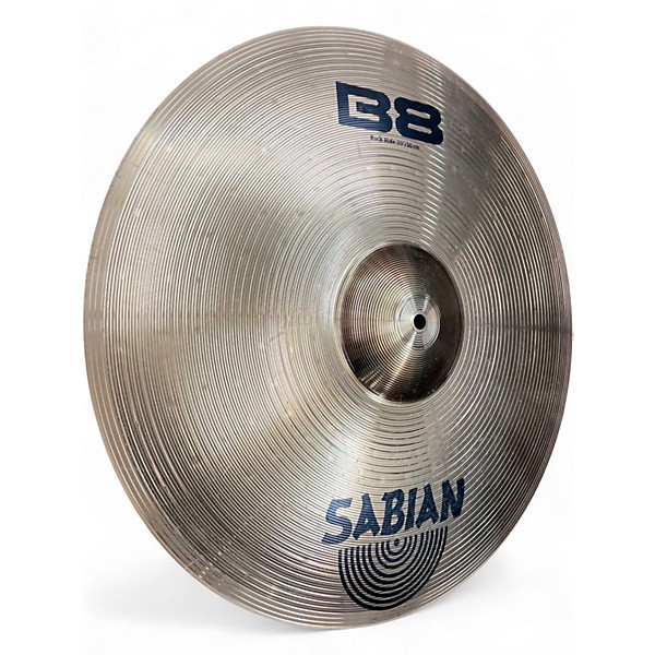 Used SABIAN 20in B8 Rock Ride Cymbal