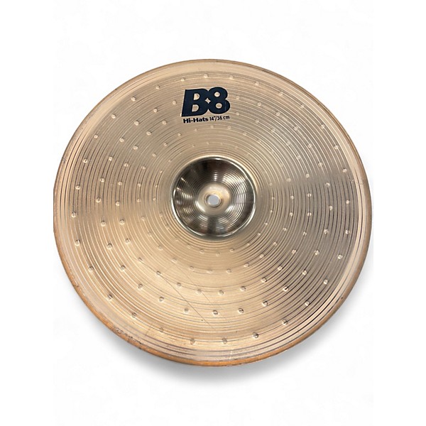 Used SABIAN 14in B8 Hi Hat Pair Cymbal