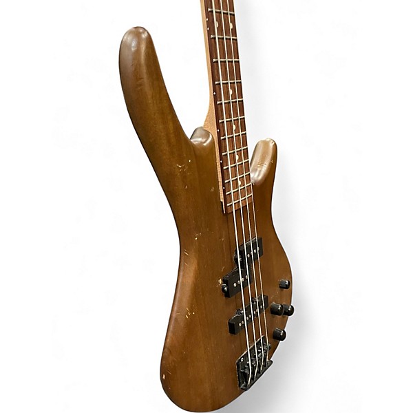 Used Ibanez gsr200B Walnut Electric Bass Guitar