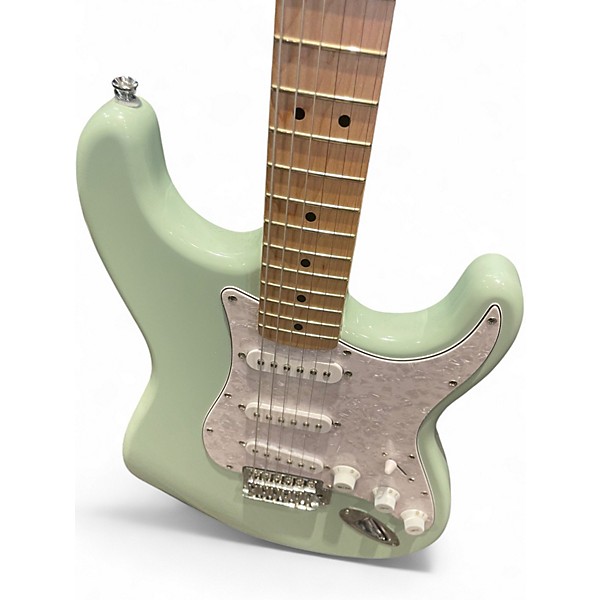 Used Squier SONIC STRATOCASTER Surf Green Solid Body Electric Guitar
