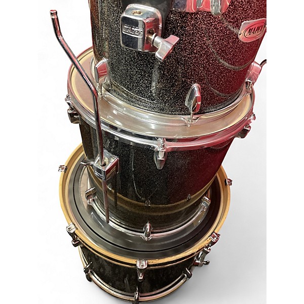 Used Mapex 5 Piece Drum set Gray Marble Drum Kit