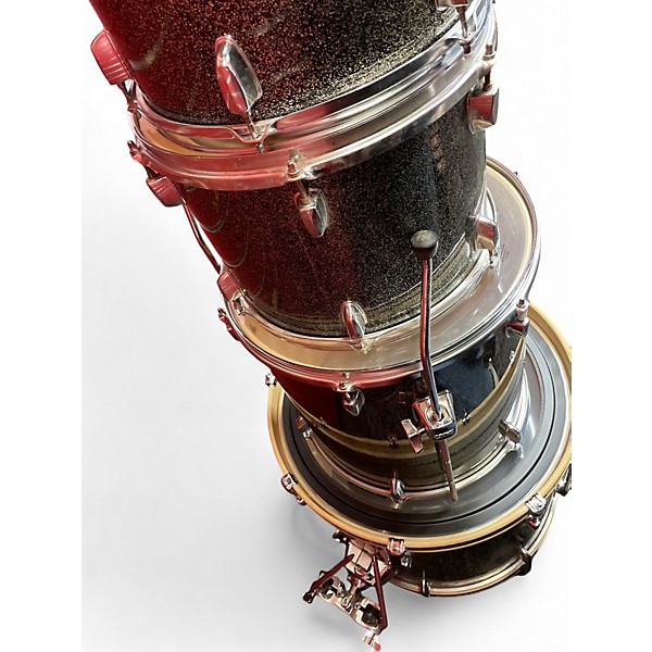 Used Mapex 5 Piece Drum set Gray Marble Drum Kit