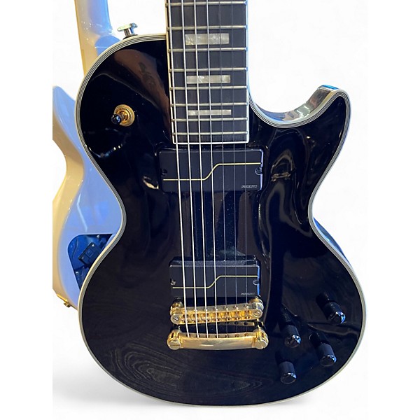 Used Epiphone LES PAUL MKH ORIGINS CUSTOM Black Solid Body Electric Guitar