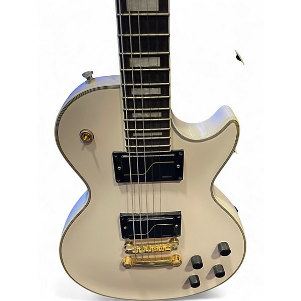 Used Epiphone LES PAUL MKH ORIGINS WHITE Solid Body Electric Guitar