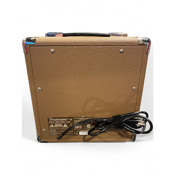 Used Fender Acoustasonic 15 Acoustic Guitar Combo Amp