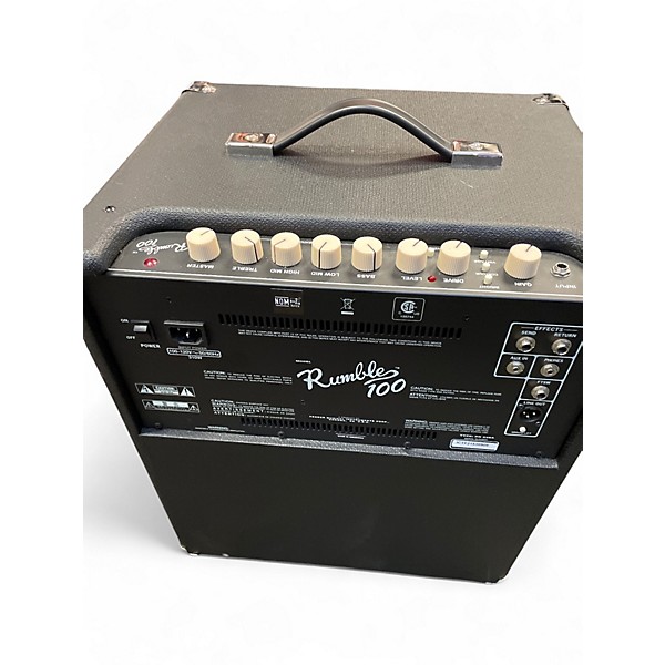 Used Fender Rumble V3 100W 1x12 Bass Combo Amp