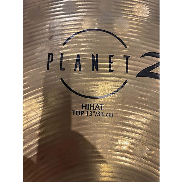Used Zildjian 13in Planet Z Hi Hat Pair Cymbal