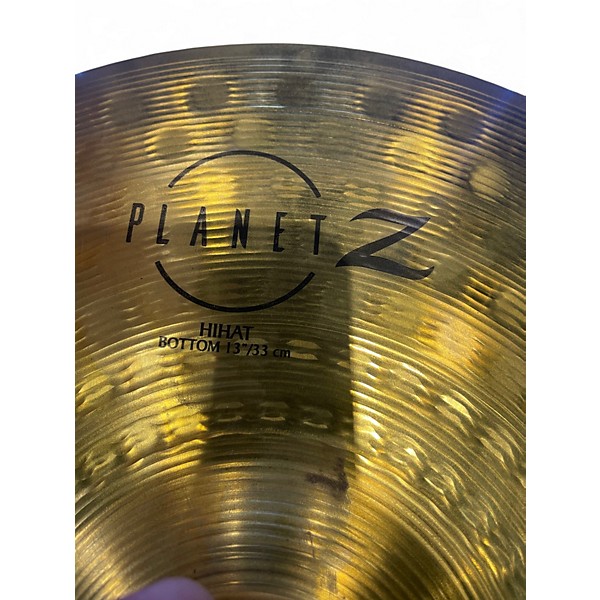 Used Zildjian 13in Planet Z Hi Hat Pair Cymbal
