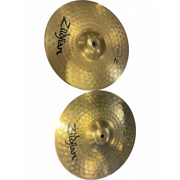 Used Zildjian 13in Planet Z Hi Hat Pair Cymbal