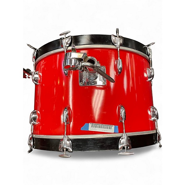 Used Gretsch Drums 3 Piece Broadkaster II RED Drum Kit