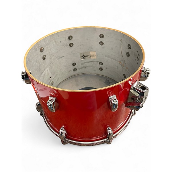 Used Gretsch Drums 3 Piece Broadkaster II RED Drum Kit