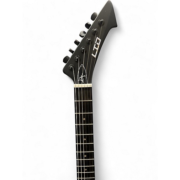 Used ESP VULTURE Satin Black Solid Body Electric Guitar