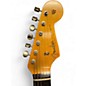 Used Fender CUSTOM SHOP 1960 STRAT HEAVY RELIC Olympic White over 3-Tone Sunburst Solid Body Electric Guitar