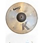 Used Zildjian 18in K Cluster Crash Cymbal thumbnail