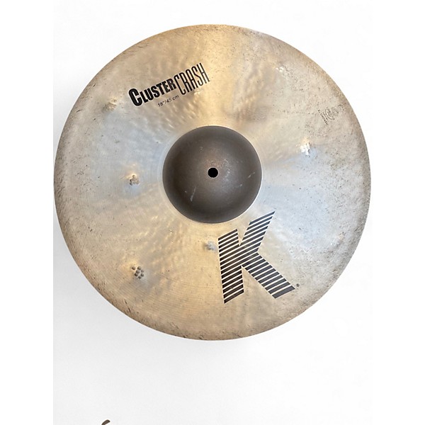 Used Zildjian 18in K Cluster Crash Cymbal